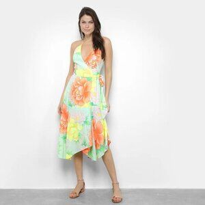 FARM RIO neon dress size S